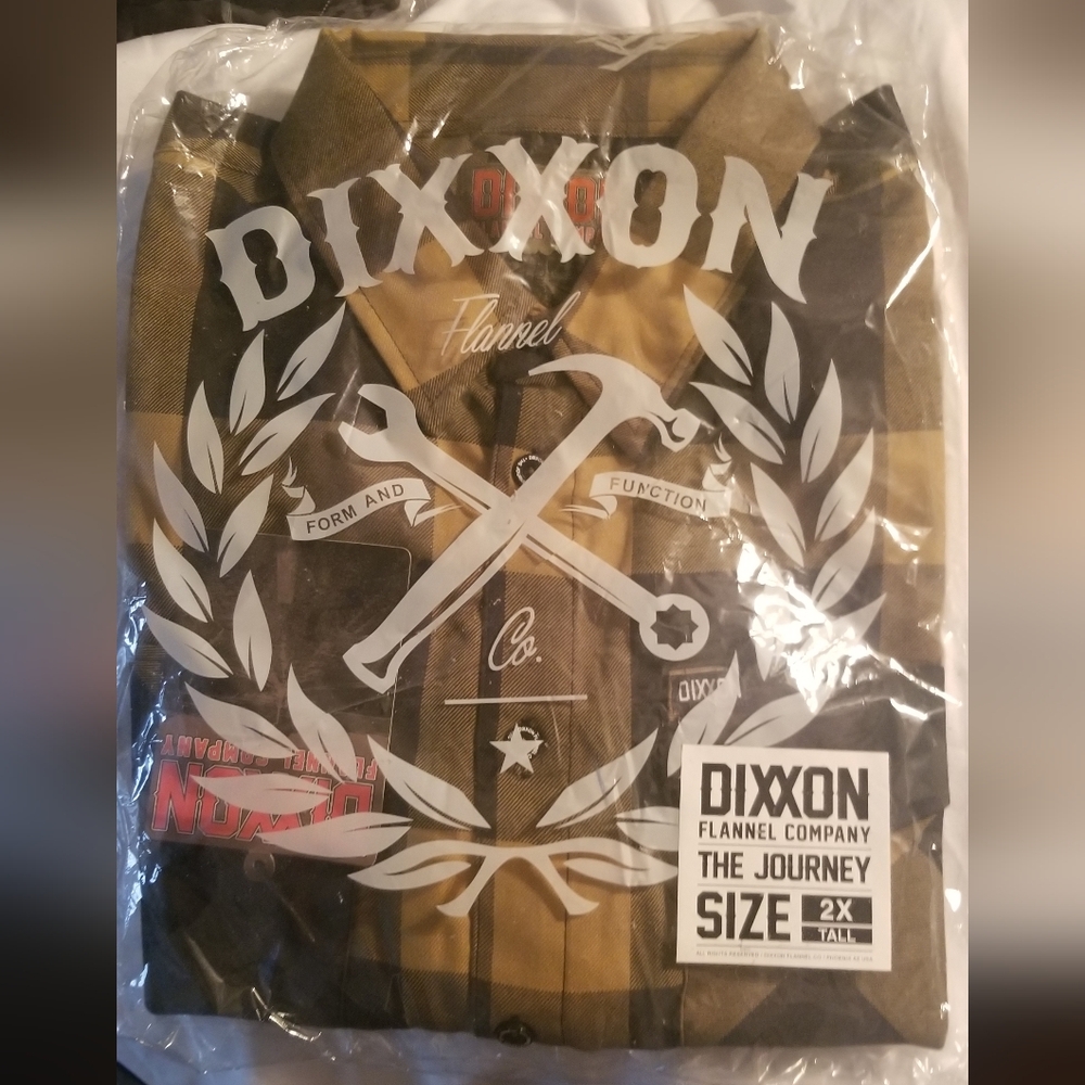 Dixxon flannel 2XL the journey